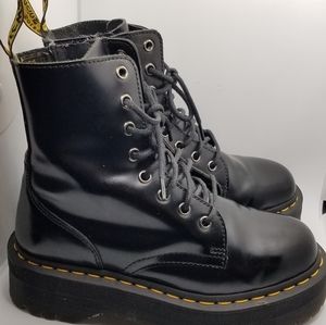 Dr Martens Jadon Black Patent Leather Women's Size 7 EUC